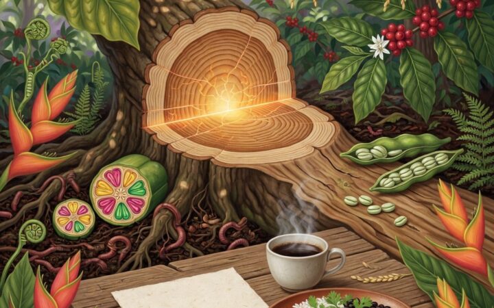 Ilustración: Tejidos y órganos vegetales y su aprovechamiento sostenible